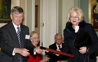 Chief Justice Gleeson & Justice Margaret McMurdo AC (President of the Court of Appeal, Qld)